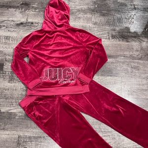 Juicy contour set for woman sweater size Large pants size Medium